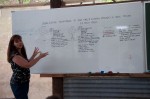 In the mean time the Urban Permaculture course is conducted on site by Anne Gibson
